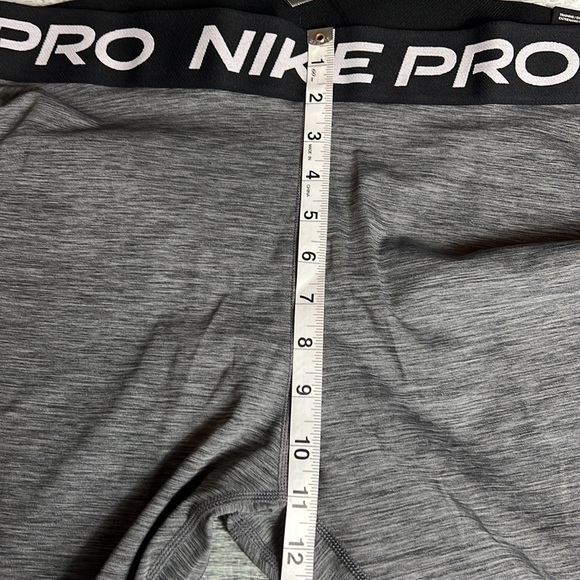 Nike Women’s Pro Grey/Black With Nike Waist Band Dri-Fit Training Tights Size 1X - Picture 5 of 9